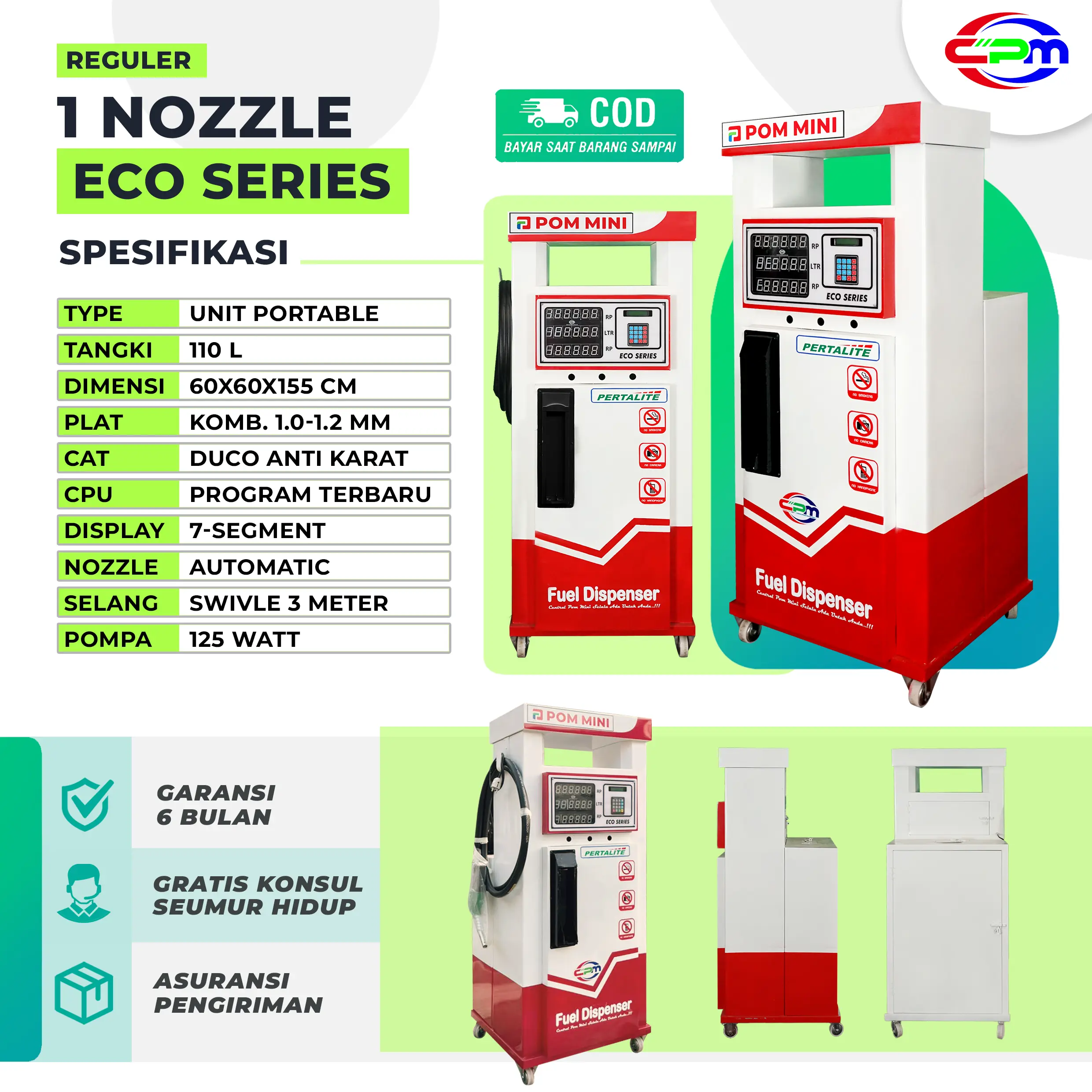 1 Nozzle Eco -