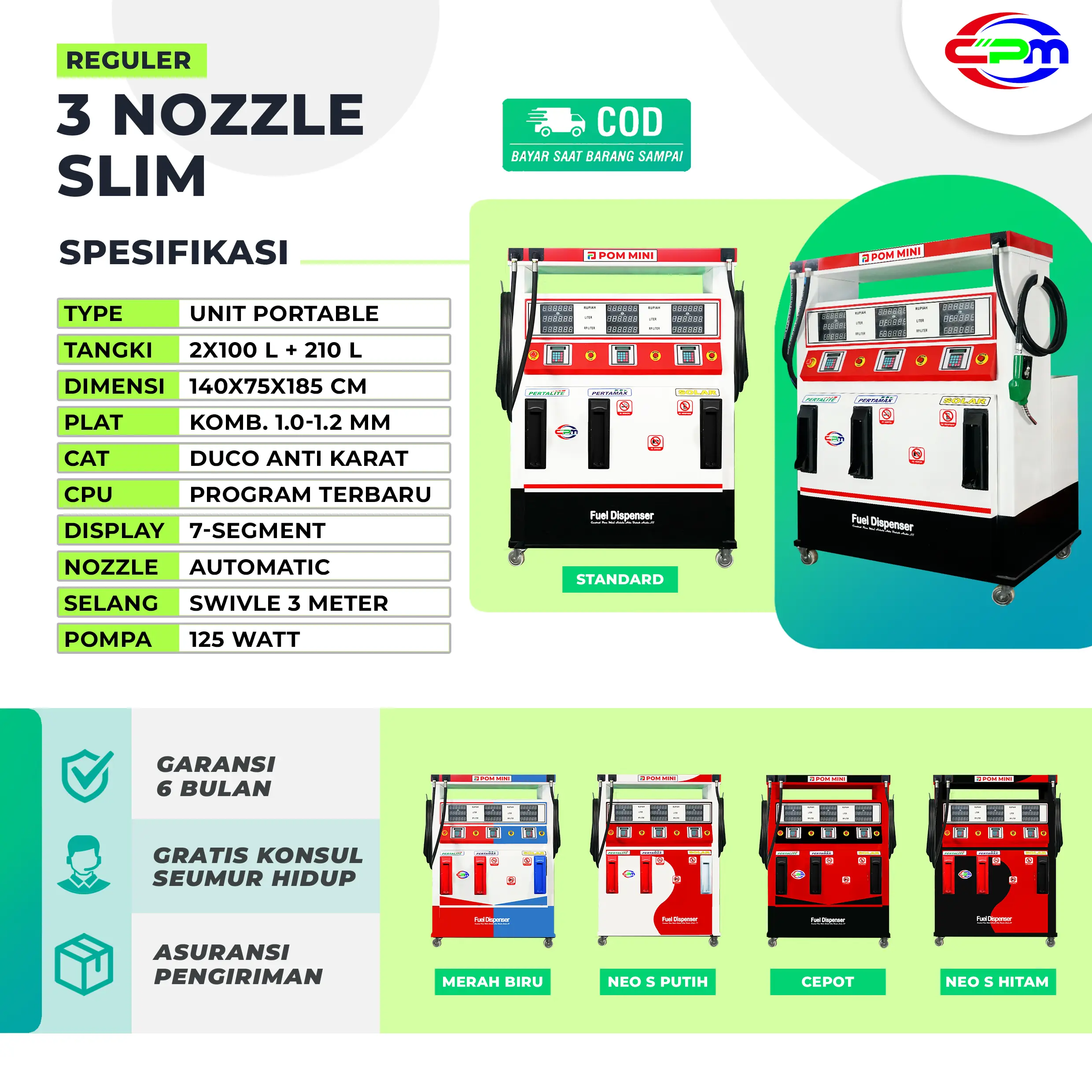 3 Nozzle Slim -